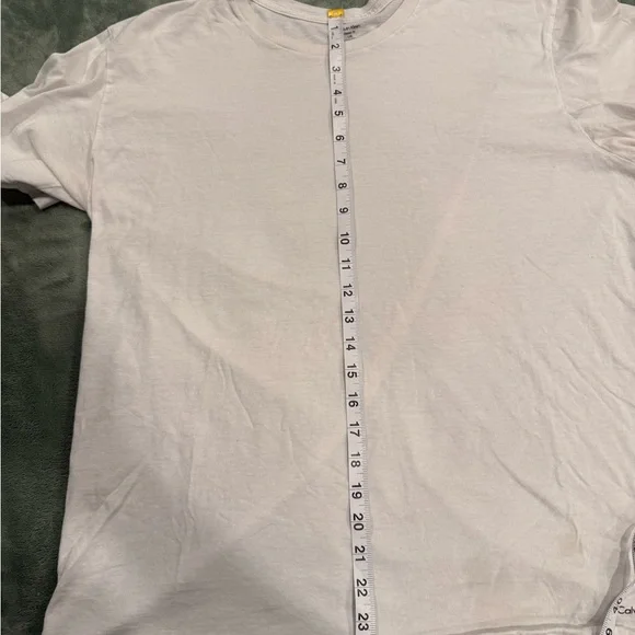 Calvin Klein White Crewneck T-Shirt Men’s Large Classic Short Sleeve Tee - Picture 4 of 5